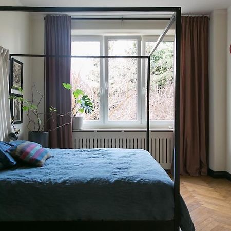 Dark Blue Apartment Warsawa Bagian luar foto