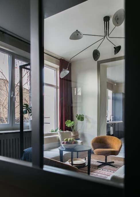 Dark Blue Apartment Warsawa Bagian luar foto