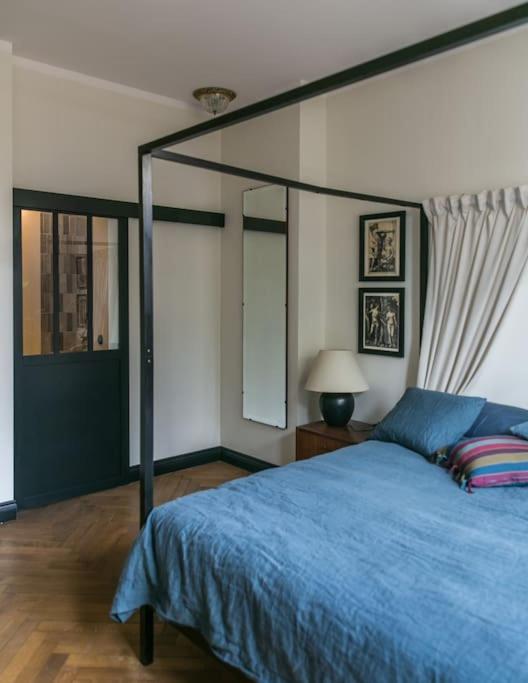 Dark Blue Apartment Warsawa Bagian luar foto